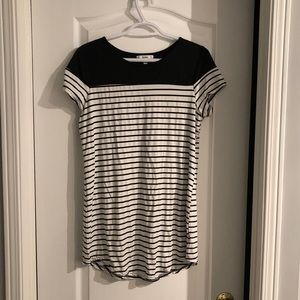 Striped tshirt dress